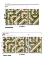 Forest Sanctuary (Triptych)