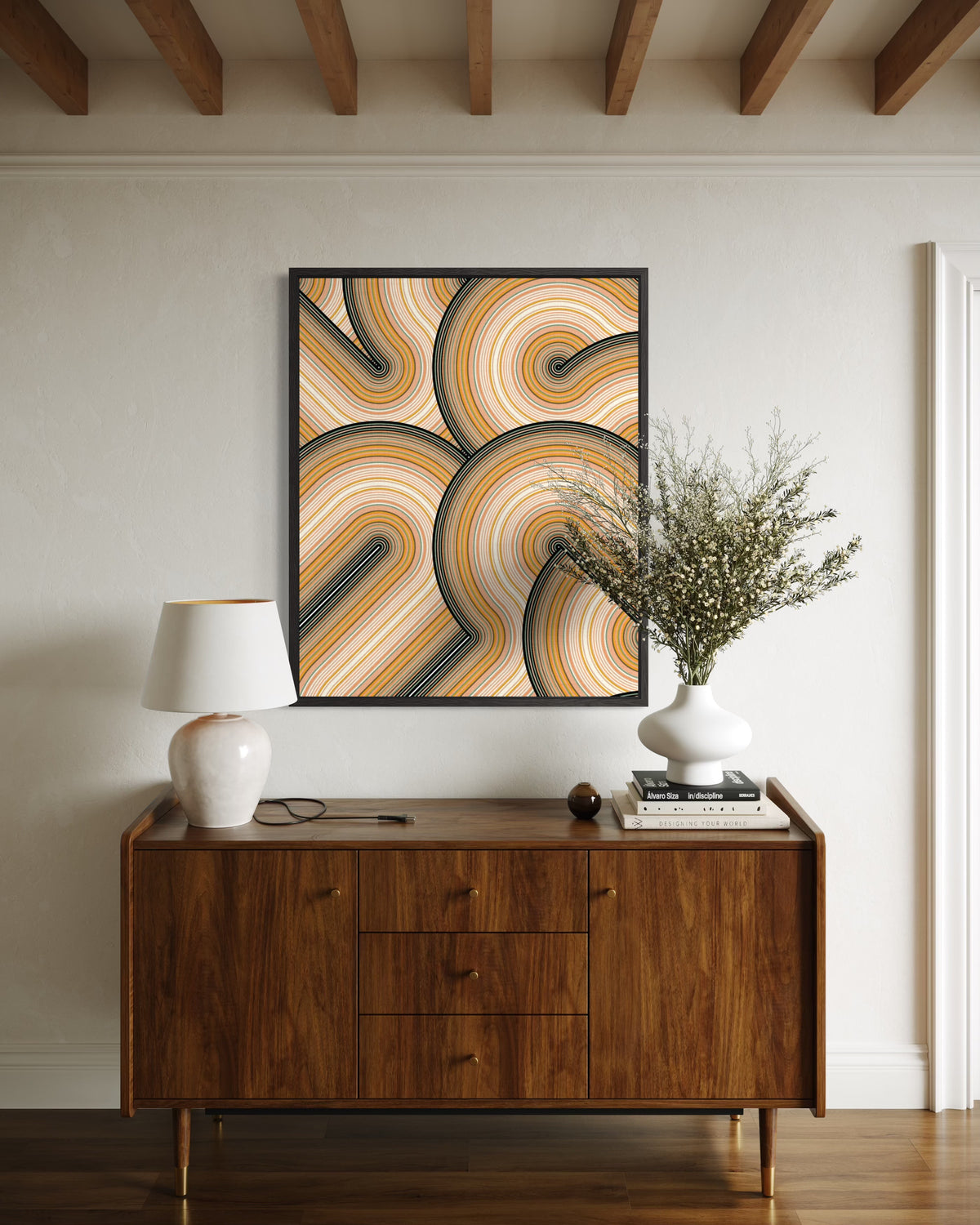 Warm Earthy Minimalism (Centre)