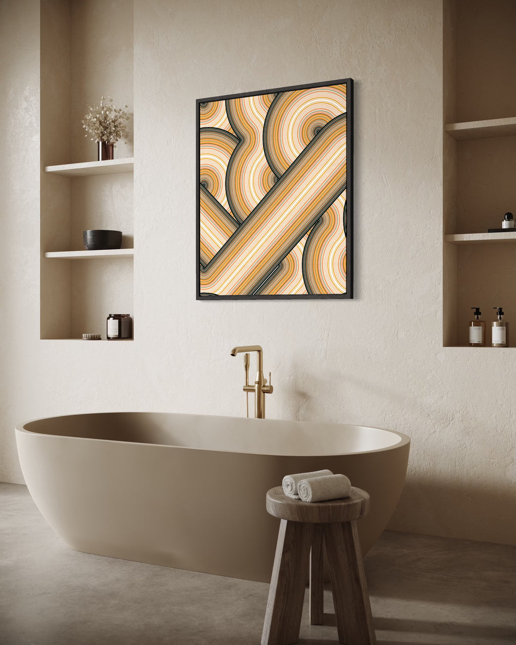 Warm Earthy Minimalism (rechts)