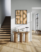 Warm Earthy Minimalism (Left)