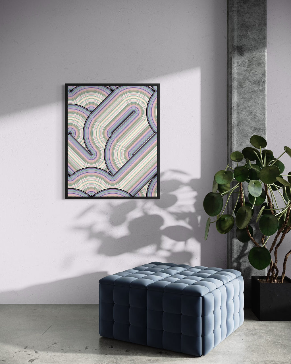 Dusty Pastel Revival (Left)