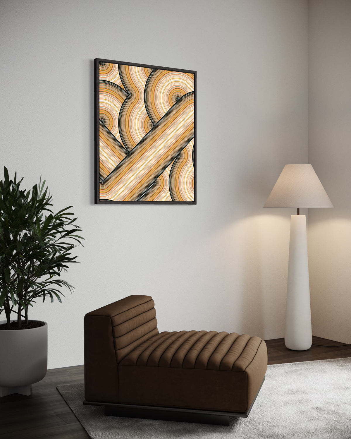 Warm Earthy Minimalism (rechts)