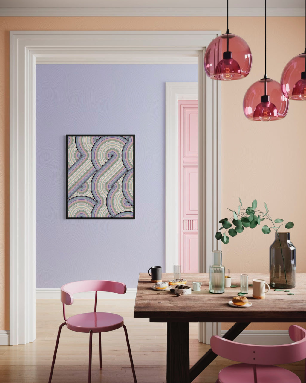 Dusty Pastel Revival (Centre)