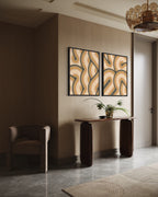 Warm Earthy Minimalism (Left)