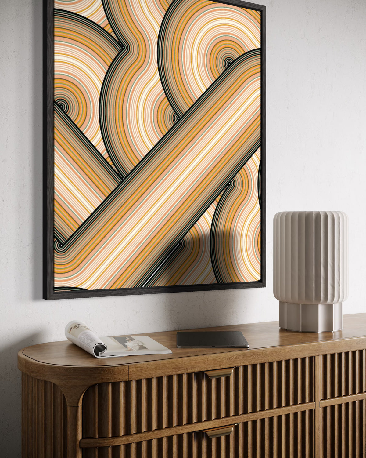 Warm Earthy Minimalism (Right)