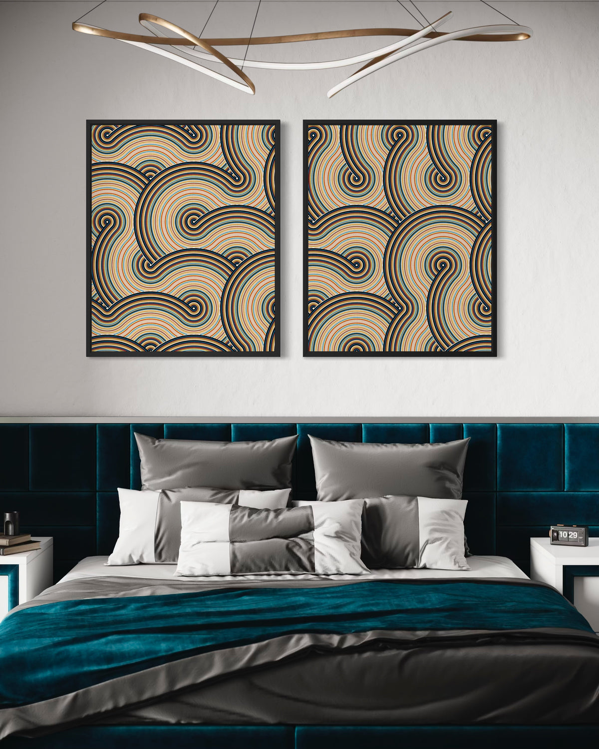 Dopamine Neutrals (Diptych)