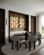 Warm Earthy Minimalism (Left)