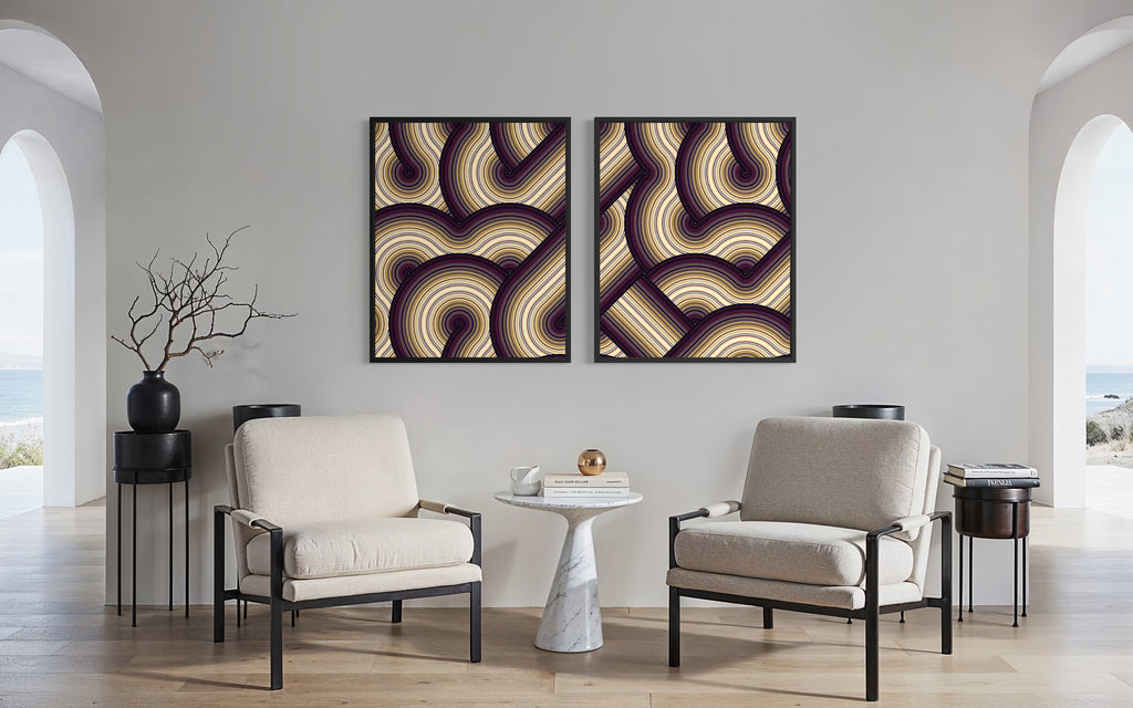 Moody European Luxury (Diptych)