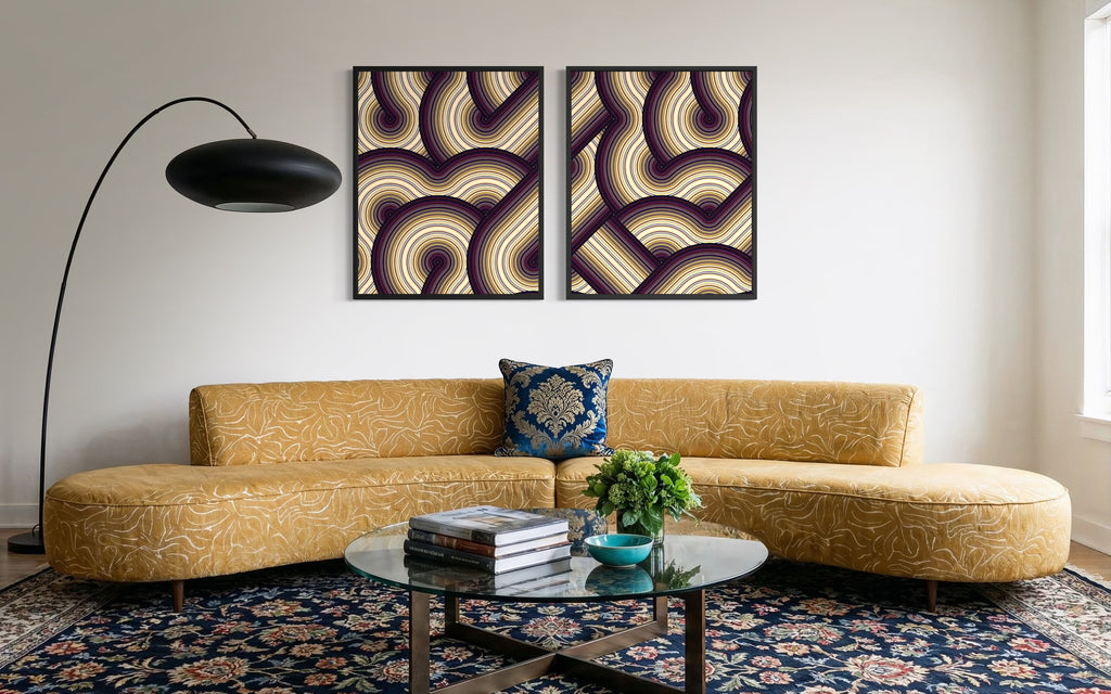 Moody European Luxury (Diptych)