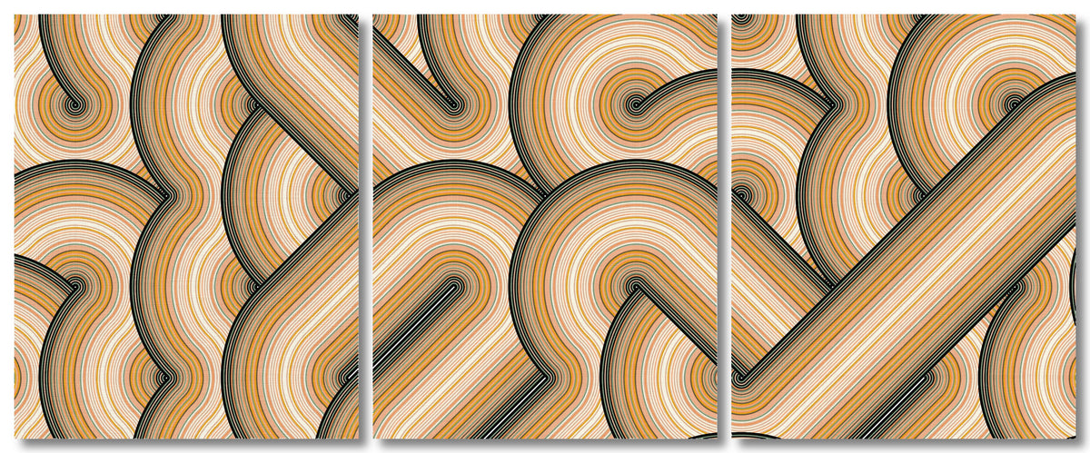 Warm Earthy Minimalism (Triptychon)
