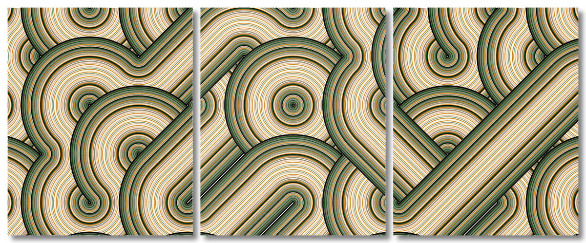 Forest Sanctuary (Triptych)