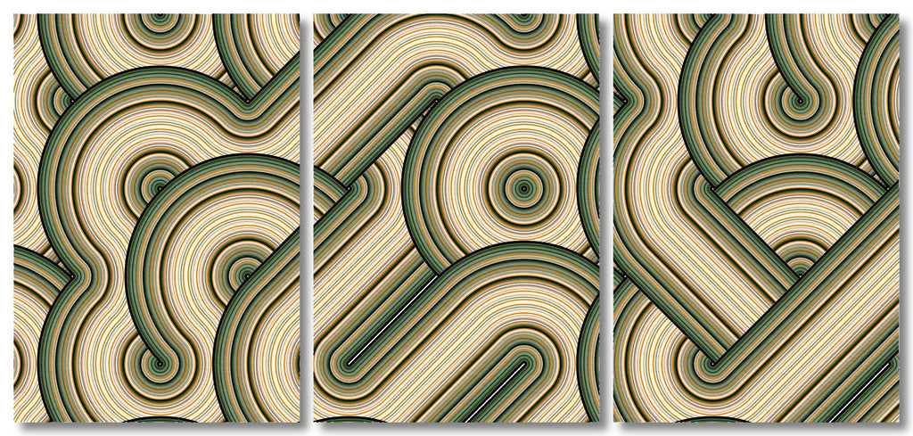 Forest Sanctuary (Triptych)