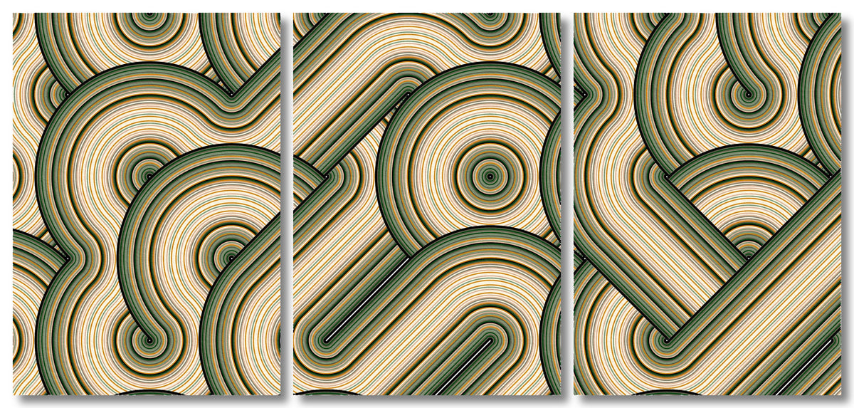 Forest Sanctuary (Triptych)