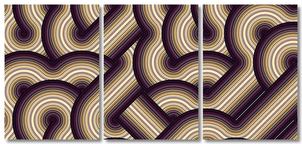 Moody European Luxury (Triptych)