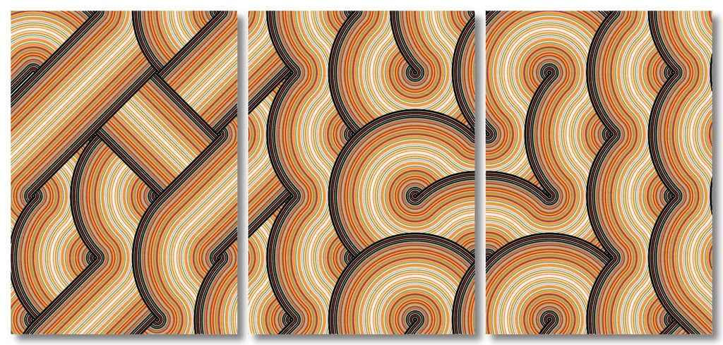 Mediterranean Contemporary (Triptych)