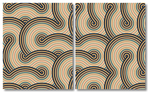 Dopamine Neutrals (Diptych)