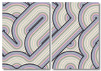 Dusty Pastel Revival (Diptych)