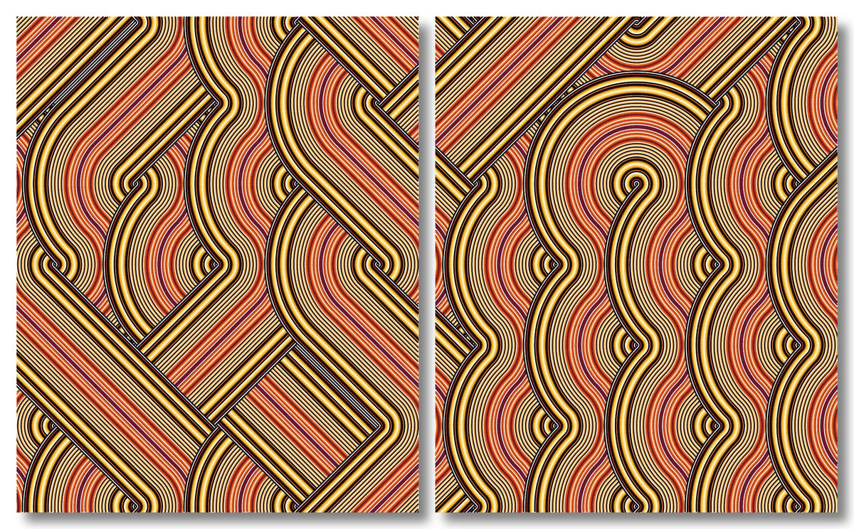 Madrid (Diptych)