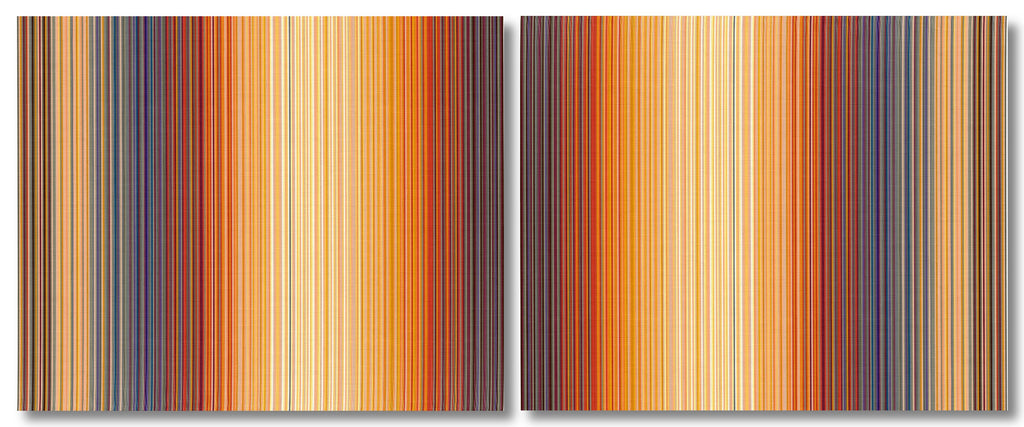 The Quarry Remembers the Sun (Diptych)