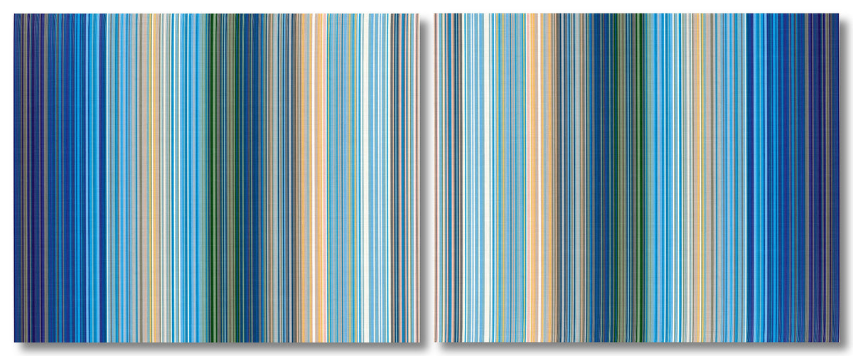 Where the Tide Turns to Stone (Diptych)